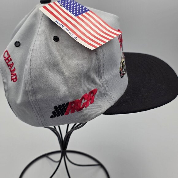 Vintage Dale Earnhardt Hat Cap Snap Back Mens One Size NASCAR Winston Cup 90s - Picture 3 of 9